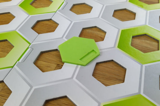 Kugelstupserplatte - Kugeln oben auslösen