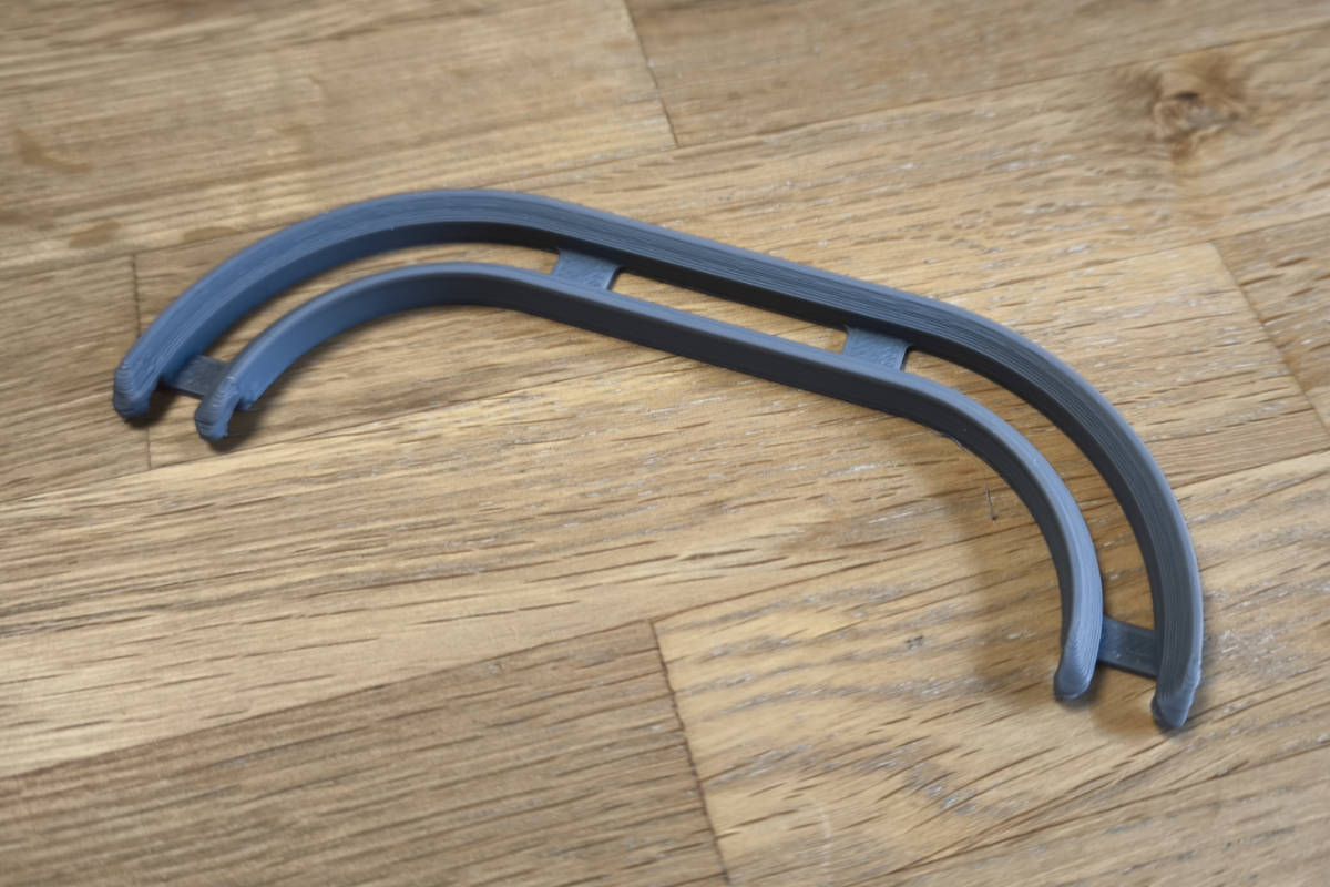 Curved rail 180° (Set of 2
