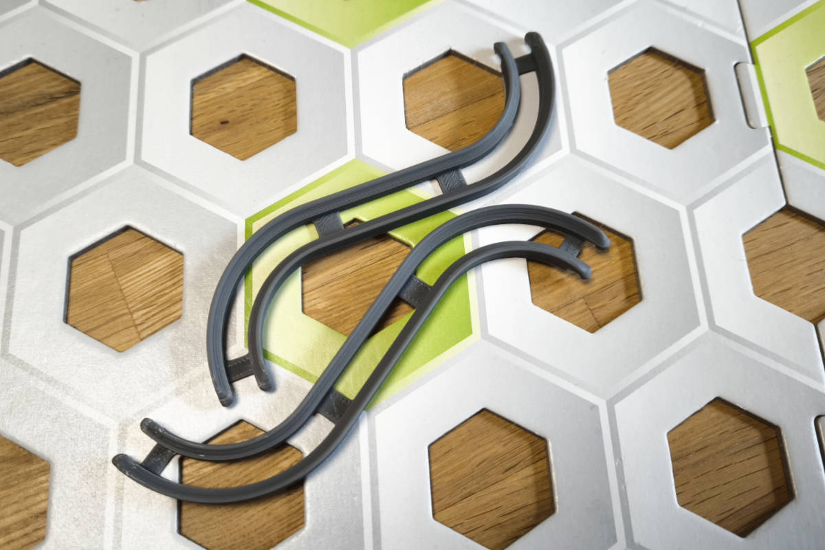 Zig-Zag Curved Rail (Set of 2)