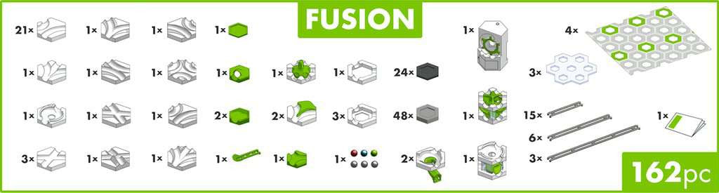 GraviTrax Action Set Fusion