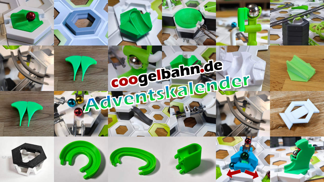 Coogelbahn Adventskalender (limitiert)