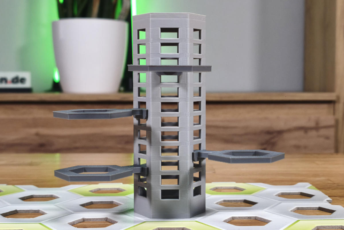 Balcony tower + 4 balconies