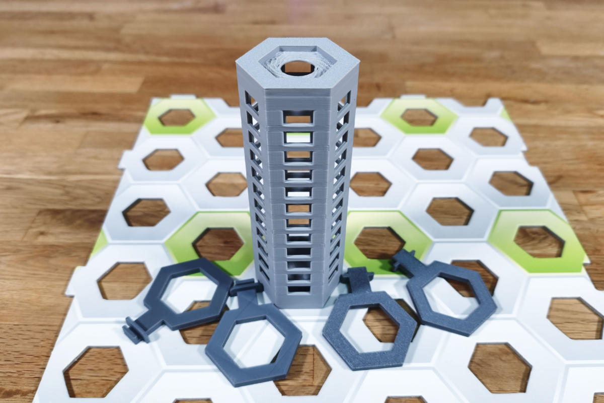 Balcony tower + 4 balconies