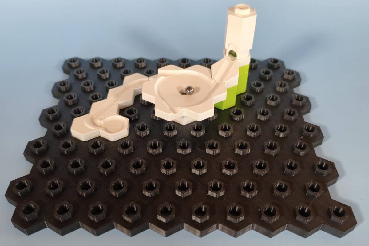 GraviTrax Bauplatte schwarz 10x10