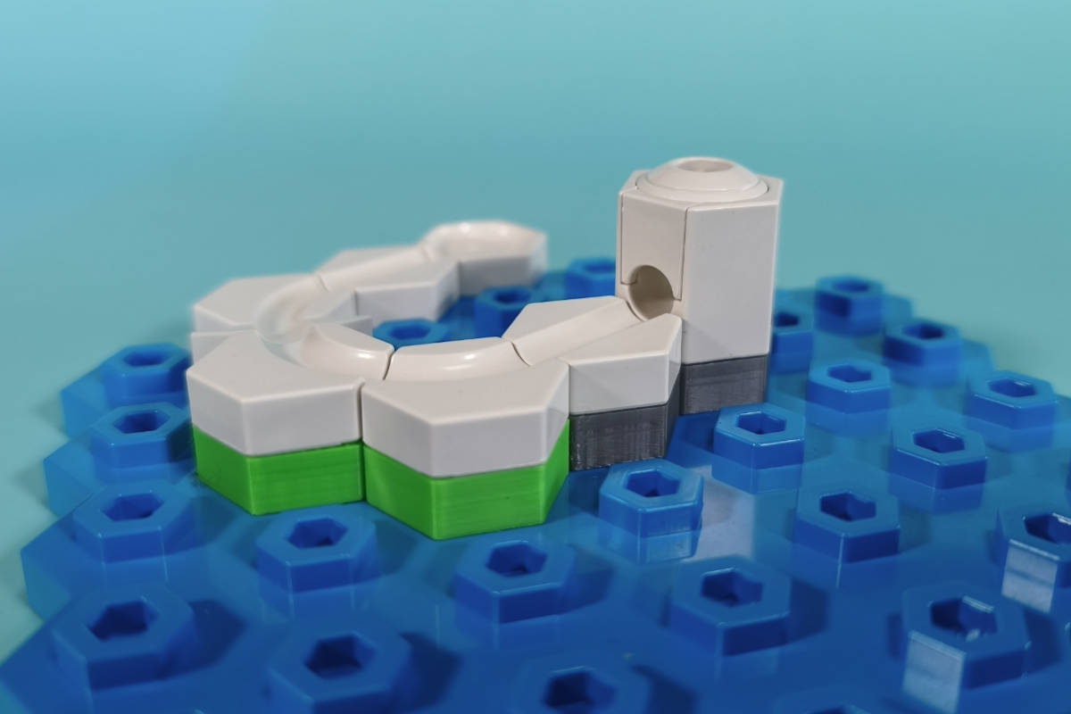 GraviTrax Micro Höhensteine Beispiel