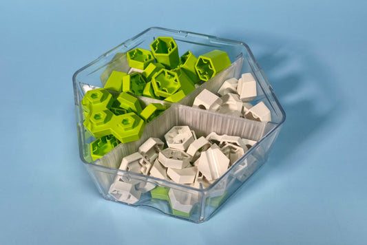 Sortiereinsatz GraviTrax Micro in Box voll