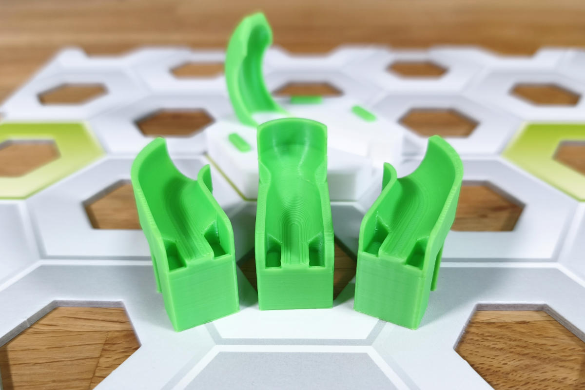 Half-Loop mit 3 Aufsätzen