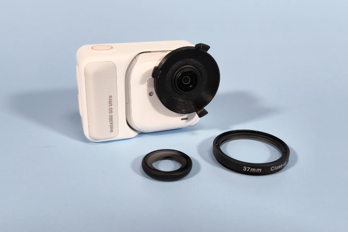 Objektivadapter für Insta360 Go Ultra