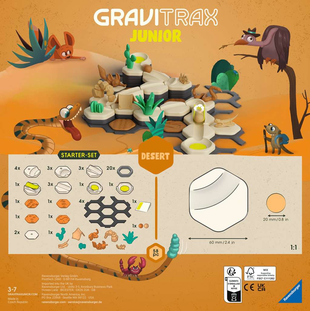 GraviTrax Junior Starter Set Desert