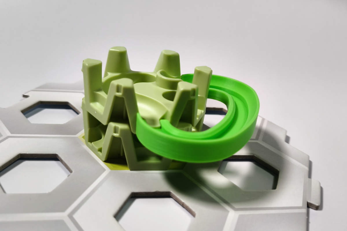 Skytrax Reverse Curve M coogelbahn 3D-Druck AddOn GraviTrax